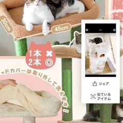 キャットタワーの画像