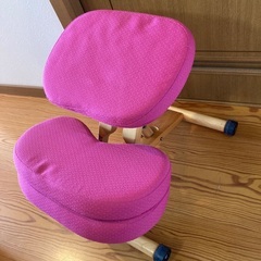キッズ用プロポーションチェア　学習用椅子　バランスチェア　調整用パッド付きの画像