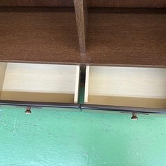 【ドリーム川西店御来店限定】☆ジモティー見たよ♪割引☆収納棚　現状品／クリーニング済み【2125560000023870】の画像