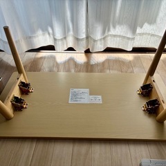 ニトリ　折りたたみローテーブル　の画像