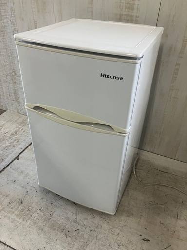 J506⭐️ハイセンス　2ドア　2016年製　冷凍冷蔵庫　
