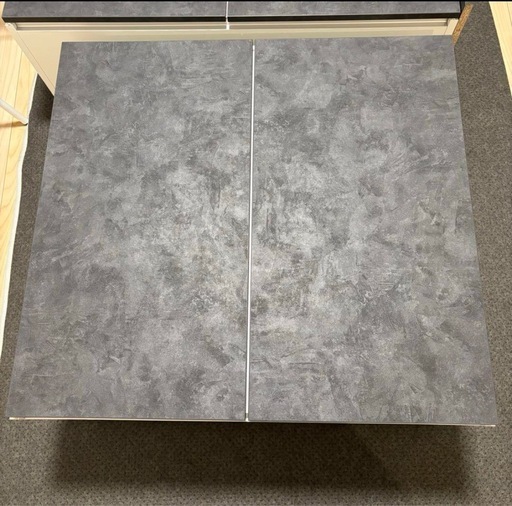 【新品未使用】LIXIL ノクト 吊戸収納 ブラックスタッコ 幅90・70cm 高さ70cm 2台セット 引取限定（三重県津市）