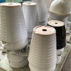 園芸用プラスチック容器、胡蝶蘭鉢なるべく沢山引き取ってくれる方の画像