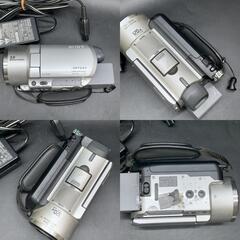 N365　SONY ハンディカム デジタルビデオカメラ ビデオカメラ Handycam シルバー ソニー DCR-SR100 120 DIGITAL ZOOM 動作未確認の画像