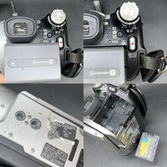 N365　SONY ハンディカム デジタルビデオカメラ ビデオカメラ Handycam シルバー ソニー DCR-SR100 120 DIGITAL ZOOM 動作未確認の画像
