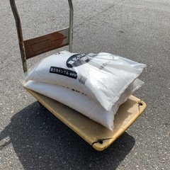 新品未使用！塩化カルシウム 融雪剤 25kg 2袋セットの画像