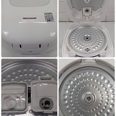 シーネット マイコンジャー 炊飯器 2021年製 3.5合 SRC3501BK-WH 白 ホワイト 炊飯ジャー 札幌市白石区の画像