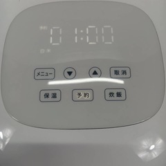 シーネット マイコンジャー 炊飯器 2021年製 3.5合 SRC3501BK-WH 白 ホワイト 炊飯ジャー 札幌市白石区の画像