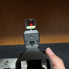 東京マルイ P-90 TR仕様ワルサーダットサイト付き　
スタンダード 電動エアガン　説明書あり箱無しの画像