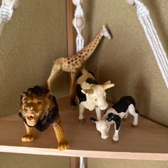 動物フィギュアの画像