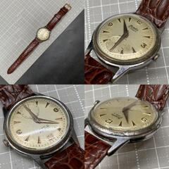 O328 可動 Mondia（モンディア）アンティーク 手巻き 腕時計17 JEWELS INCABLOC　SS 2217 212メンズウォッチ　ベルト社外の画像