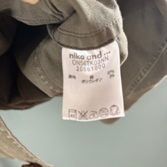Niko and…秋物ジャケットの画像