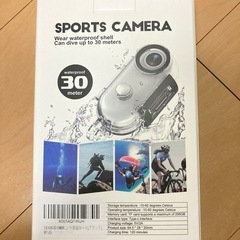 ⭐️アクションカメラ 1080P WiFi スポーツカメラ 本体 新品未開封⭐️の画像