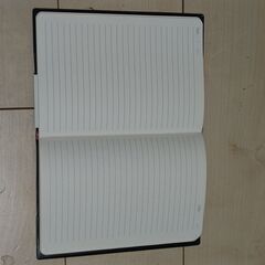 黒のメモ帳　新品の画像