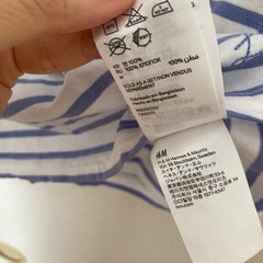 【10/29処分予定】H&M Tシャツ　XSサイズ　の画像