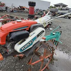 【福岡県みやま市】★管理機・耕運機★多数出品中★　クボタ　TG600　カラスキ付き　芋掘りなどにの画像