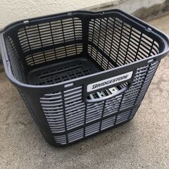 ブリヂストン BRIDGESTONE スタイリッシュリヤバスケット 27L ダークグレー　後かごの画像