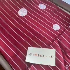 新品未使用　ポリエステル着物の画像