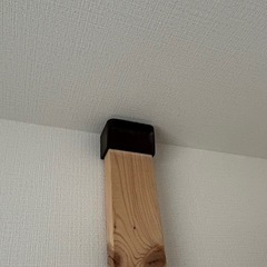 木製 自転車スタンド 壁掛け式　吊り収納の画像