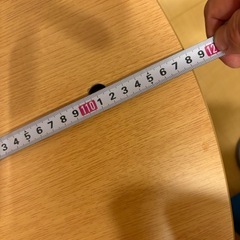 無印　コタツ　テーブル　楕円の画像