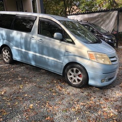 トヨタアルファードハイブリッド　過走行車　格安　車検一年付きの画像