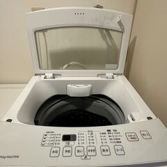 【無料／引取り限定（日南市内）】洗濯機 6kg ニトリ製 2019年製の画像