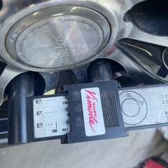 中古　アルミホイール　タイヤセット　18インチ　7.5J+42 114.3の画像