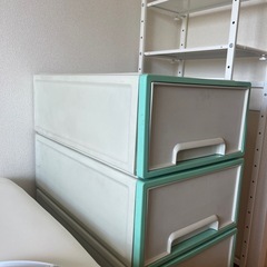 衣装ケース、カラーボックスの画像