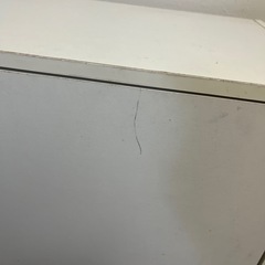 白のカラーボックスの画像