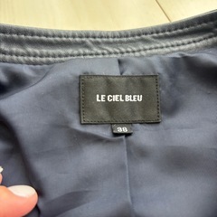 ルシェルブルー　LE CIEL BLEU ラムレザーライダースジャケットの画像