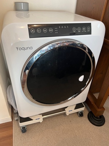 【直接引き取り】衣類乾燥機、フィルター、キャスター付き台