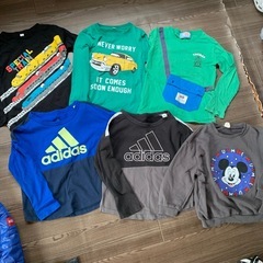 男の子120 長袖まとめ売り　ロンTの画像