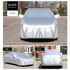 新品未使用　車のボディカバー防水防塵車カバー トヨタ クラウン クロスオーバ　黄緑シルバーの画像