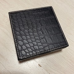 小物入れ 合皮 黒の画像