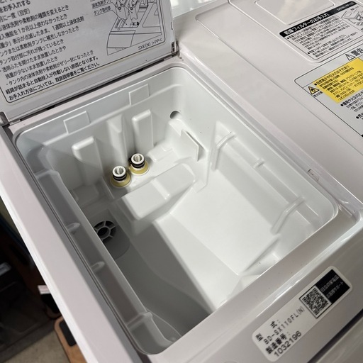 【富山市内限定！配送設置無料！】【美品】日立 ビッグドラム ドラム式洗濯乾燥機 11Kg 左開き BD-SX110F 2021年式ヒー