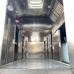 🚚即納OK！全国配送無料✨エアストリーム風キッチントレーラー【新品未使用】移動販売・フード出店に最適！の画像