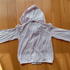 春秋用パーカー90mの画像