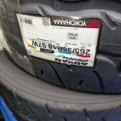 ADVAN AD09 265/35R18 未使用4本セット！の画像