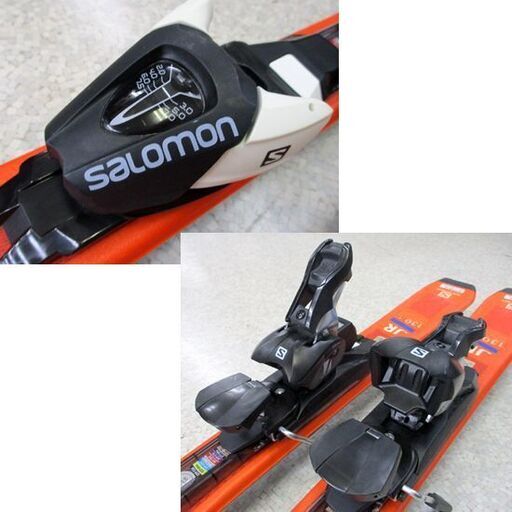 SALOMON ジュニアスキー 130cm S/MAX JR 調整ビンディング付 2点セット サロモン 札幌市北区屯田