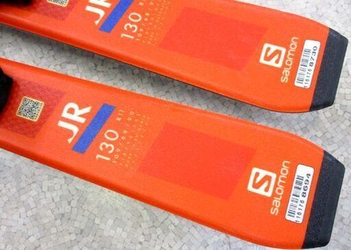 SALOMON ジュニアスキー 130cm S/MAX JR 調整ビンディング付 2点セット サロモン 札幌市北区屯田