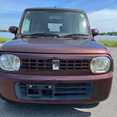 個人分割可❗️　ローン審査無し❗️　アルトラパン　Xグレード　H24年式　8万キロ　車検2年付き　社外ナビ　アイドリングストップ　スマートキー　プッシュスタート　即納できます🙌の画像