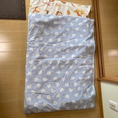 お昼寝用布団セットの画像
