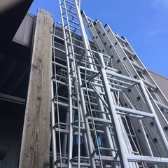 三脚脚立園芸用アルミ15尺　⭐︎92446の画像