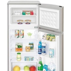 【0円】SHARP 128L 冷蔵庫(1年使用)　の画像