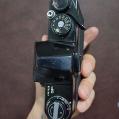 良品 pentax sp 黒　露出メーター動く　シャッター全速OKの画像