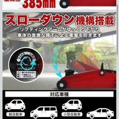 2tフロアジャッキの画像