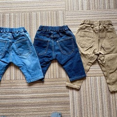 branshes 幼児ハーフ・八分パンツ　3セットの画像