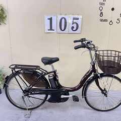 105整備済新基準パナソニック電動アシスト自転車24インチ中古車の画像