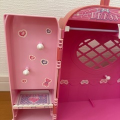 リカちゃん　ドレスルーム　収納の画像