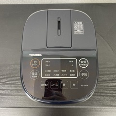 【ご来店限定】＊ 東芝 炊飯器 3合炊き2024年製＊1008-2の画像